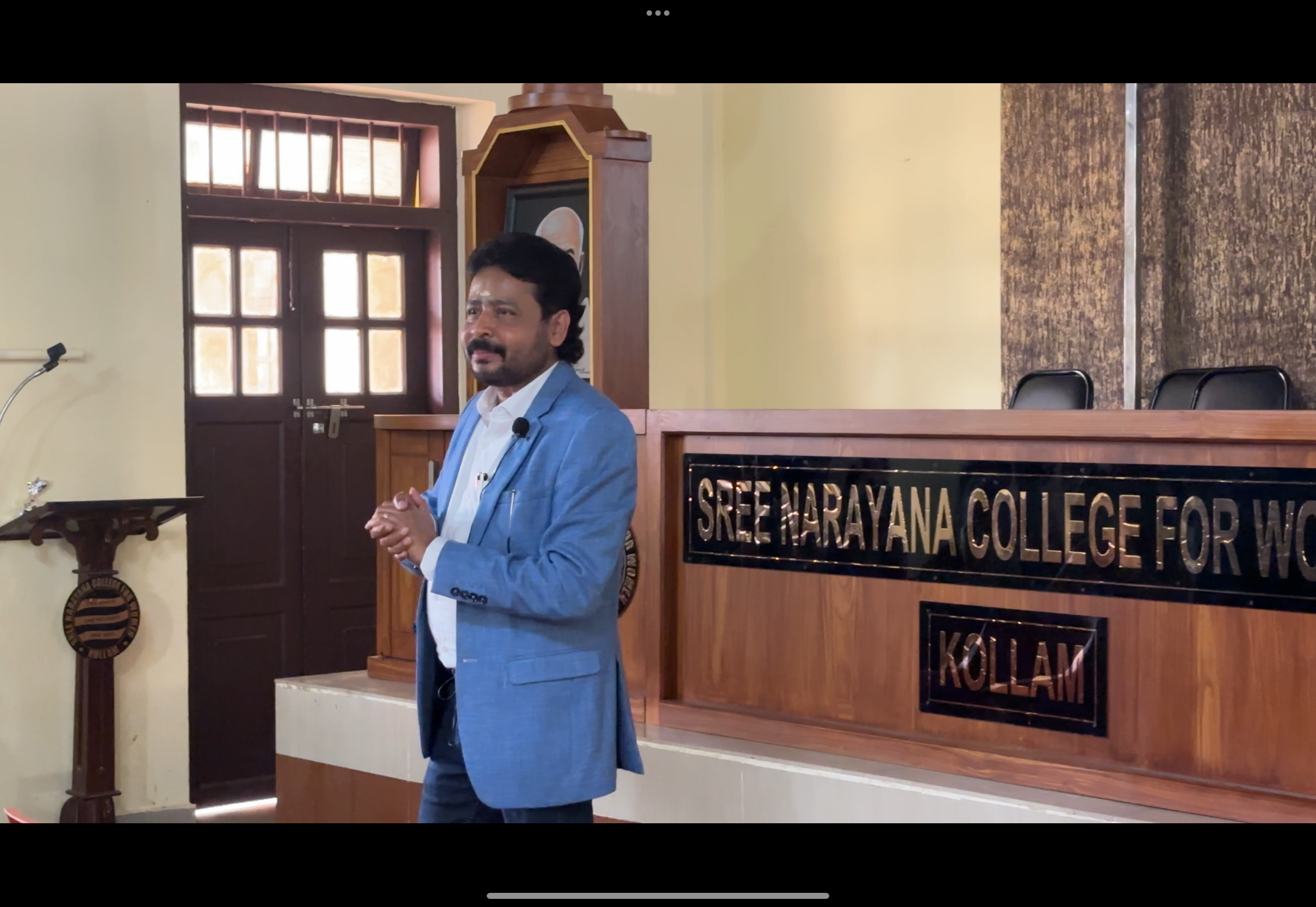 Seminar at SN College – photo 4